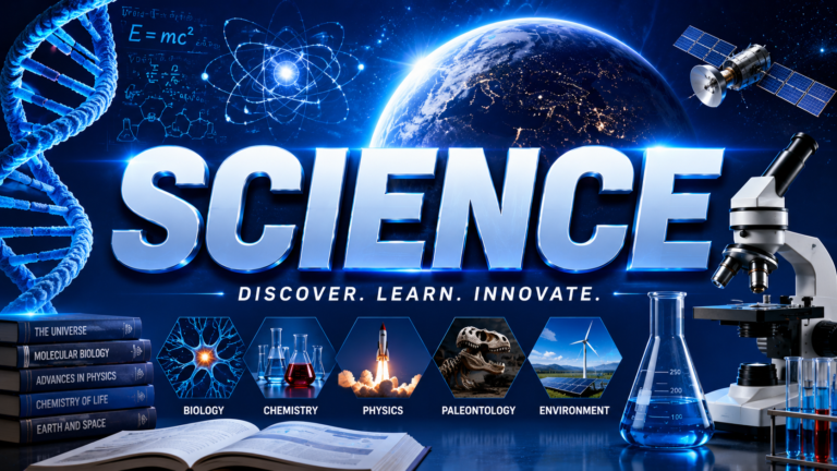 Science: Advancing Knowledge, Innovation, and the Future of Humanity
